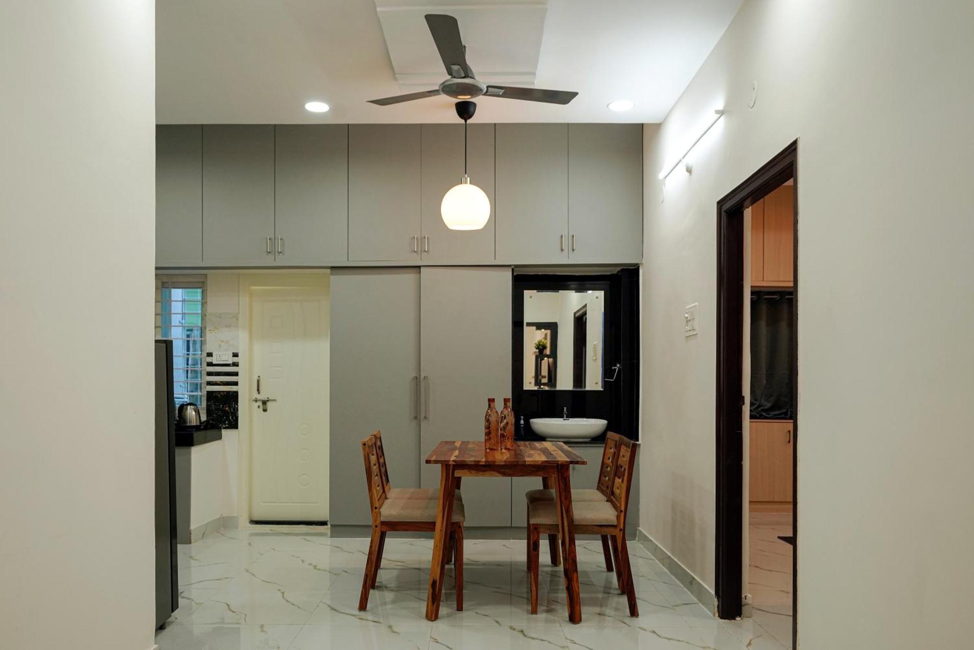 N Cube Serviced Apartments Hyderabad Exterior foto